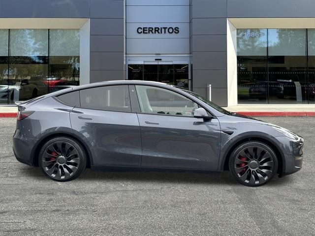 used 2022 Tesla Model Y car, priced at $32,599