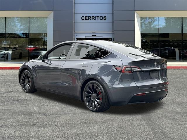 used 2022 Tesla Model Y car, priced at $32,599