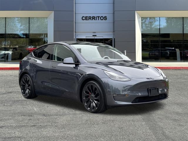 used 2022 Tesla Model Y car, priced at $32,599