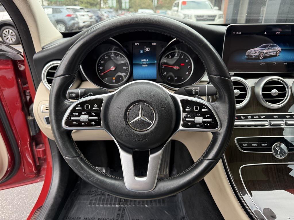 used 2019 Mercedes-Benz C-Class car, priced at $19,459