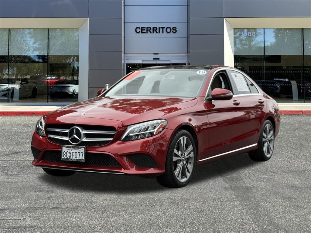 used 2019 Mercedes-Benz C-Class car, priced at $19,459
