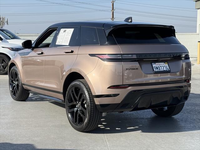 used 2024 Land Rover Range Rover Evoque car, priced at $47,888