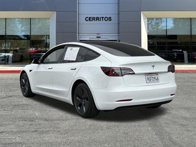 used 2023 Tesla Model 3 car, priced at $21,998