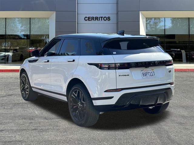 new 2025 Land Rover Range Rover Evoque car, priced at $55,285