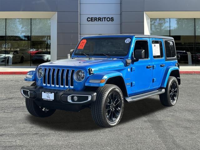 used 2021 Jeep Wrangler Unlimited car, priced at $30,990