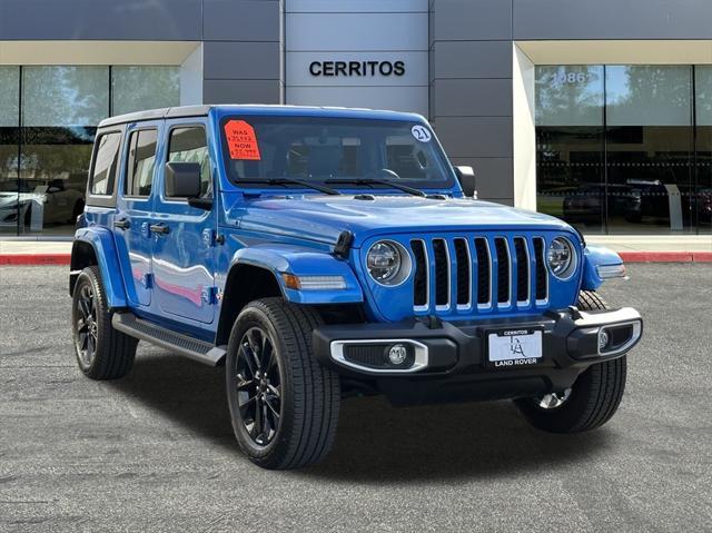 used 2021 Jeep Wrangler Unlimited car, priced at $30,990