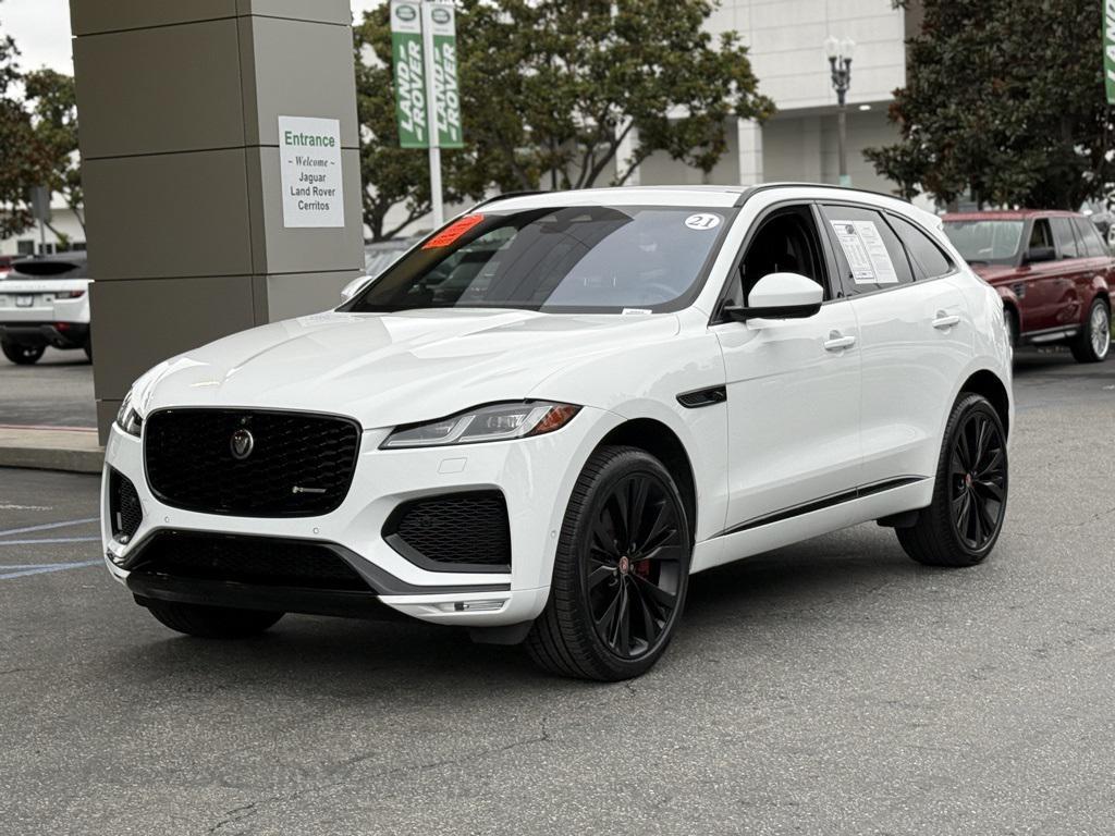 used 2021 Jaguar F-PACE car, priced at $37,222