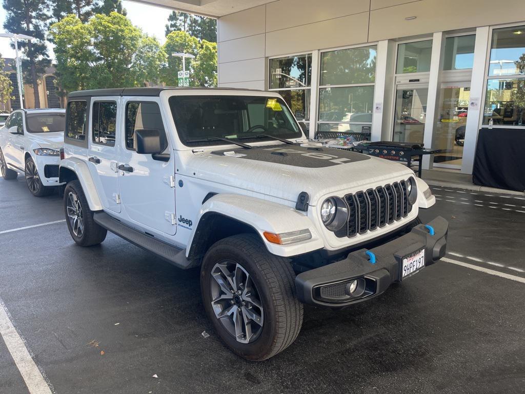 used 2024 Jeep Wrangler 4xe car, priced at $36,624