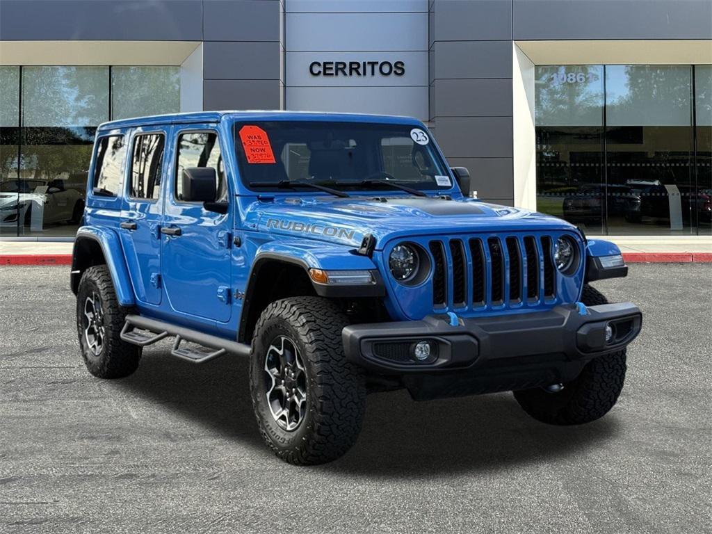 used 2023 Jeep Wrangler 4xe car, priced at $37,899