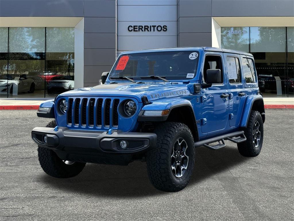 used 2023 Jeep Wrangler 4xe car, priced at $37,899