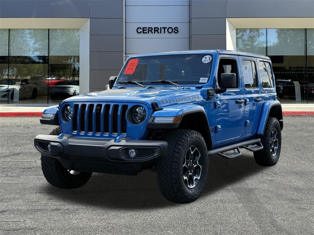 used 2023 Jeep Wrangler 4xe car, priced at $37,899