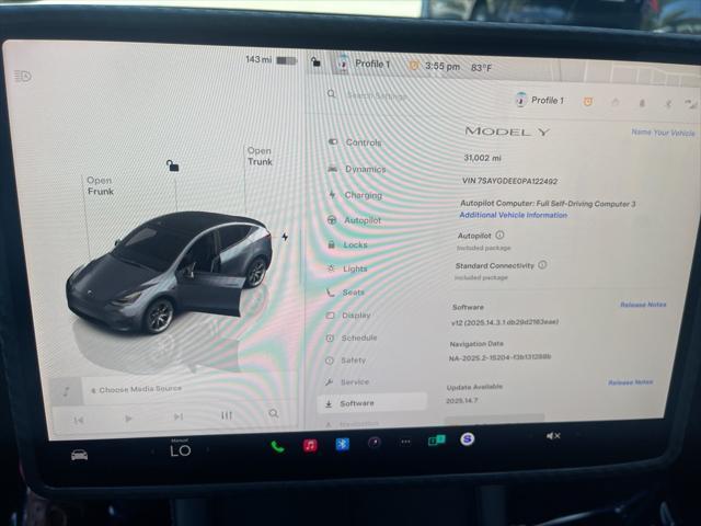 used 2023 Tesla Model Y car, priced at $31,539