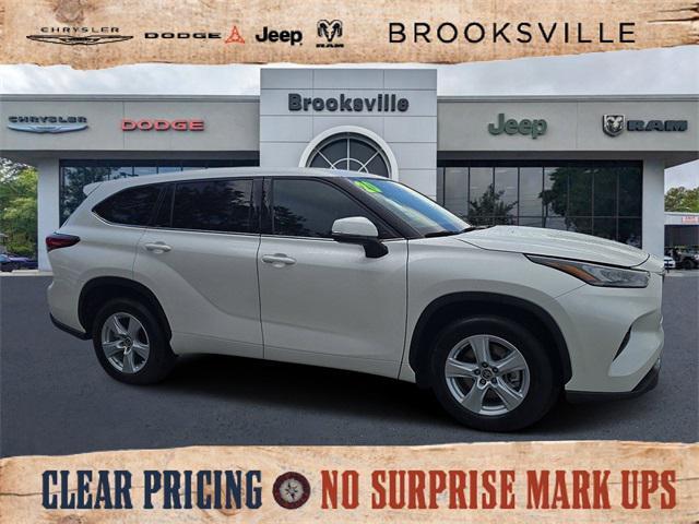 used 2020 Toyota Highlander car, priced at $27,447
