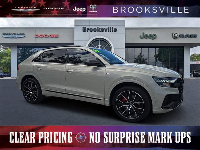 used 2022 Audi Q8 car, priced at $48,522