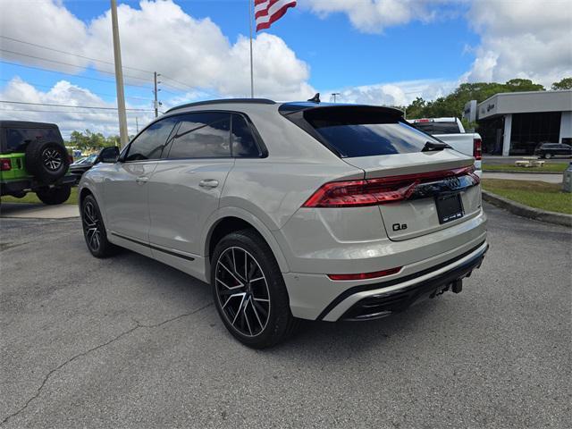 used 2022 Audi Q8 car, priced at $46,898