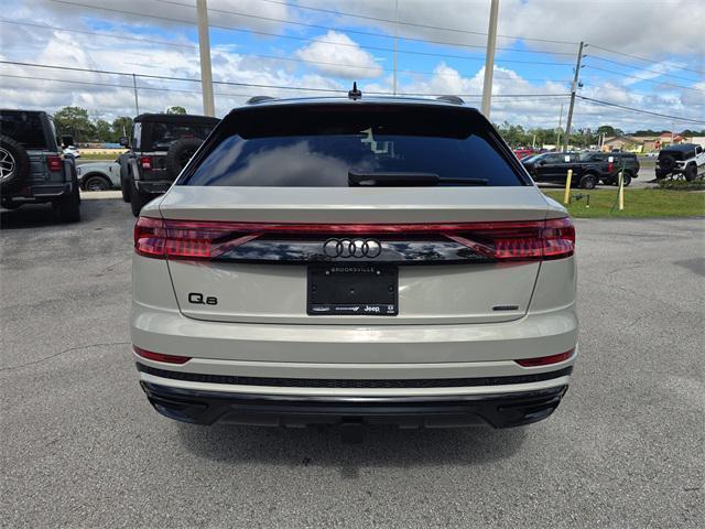 used 2022 Audi Q8 car, priced at $46,898