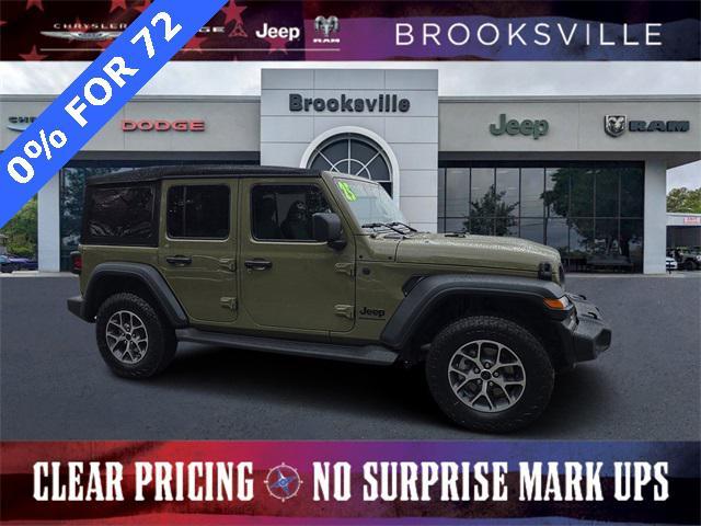 new 2025 Jeep Wrangler car, priced at $42,695