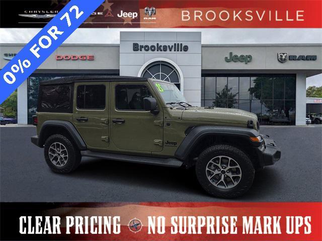 new 2025 Jeep Wrangler car, priced at $43,195