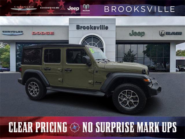 new 2025 Jeep Wrangler car, priced at $42,695