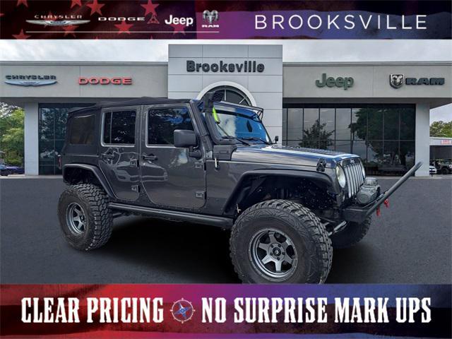 used 2017 Jeep Wrangler Unlimited car, priced at $20,896