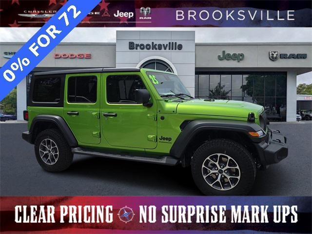 new 2025 Jeep Wrangler car, priced at $43,391