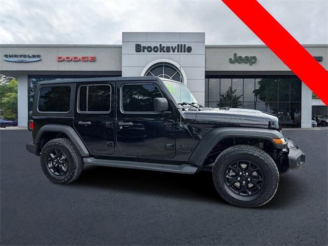 used 2021 Jeep Wrangler car, priced at $28,920