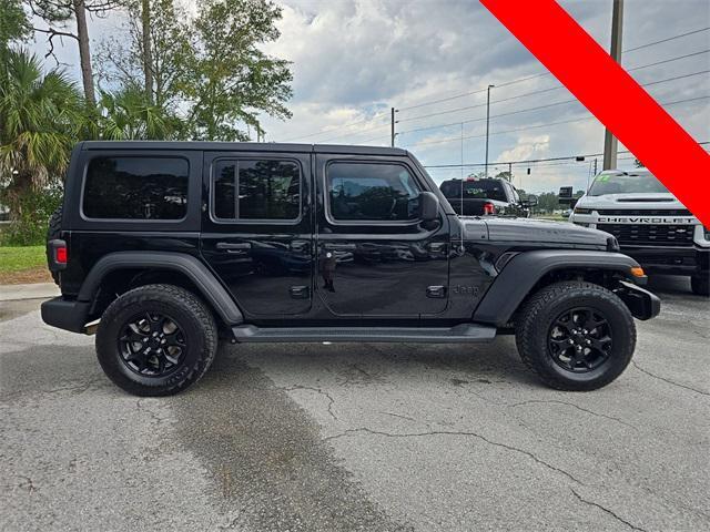 used 2021 Jeep Wrangler car, priced at $28,920