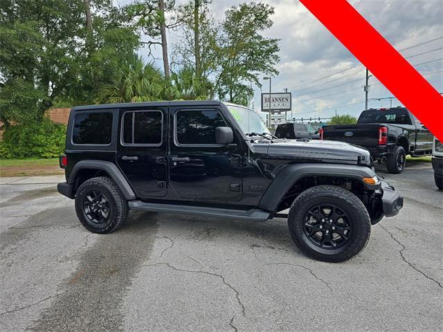 used 2021 Jeep Wrangler car, priced at $28,920