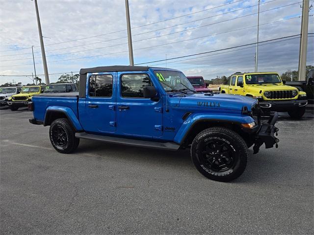 used 2021 Jeep Gladiator car, priced at $33,243