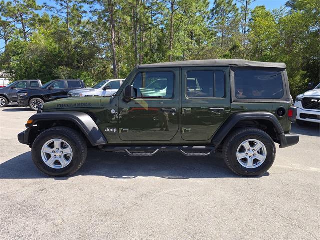 used 2021 Jeep Wrangler Unlimited car, priced at $30,835