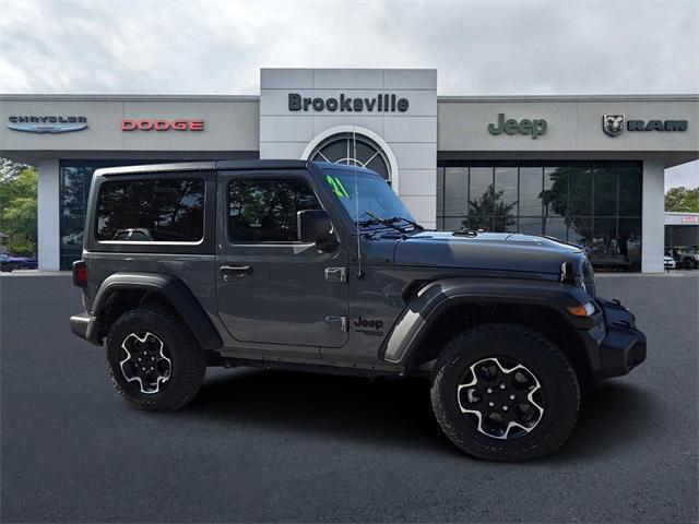 used 2021 Jeep Wrangler car, priced at $28,546