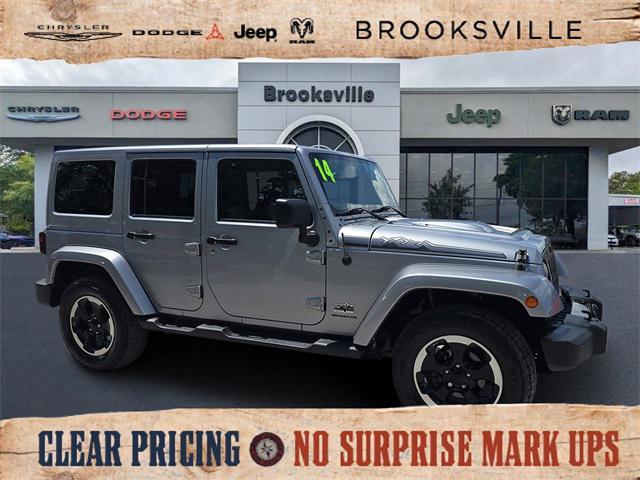 used 2014 Jeep Wrangler Unlimited car, priced at $17,947