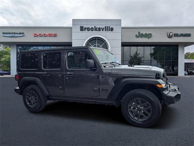 used 2024 Jeep Wrangler car, priced at $35,995