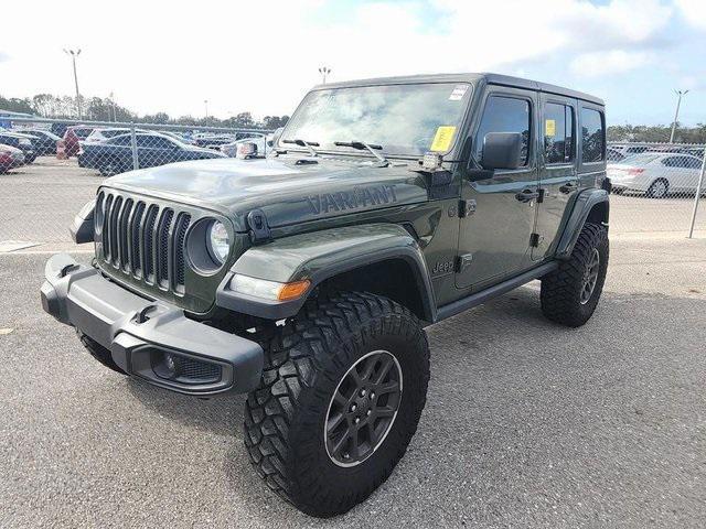 used 2021 Jeep Wrangler Unlimited car, priced at $31,995