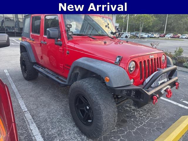 used 2017 Jeep Wrangler Unlimited car, priced at $21,889