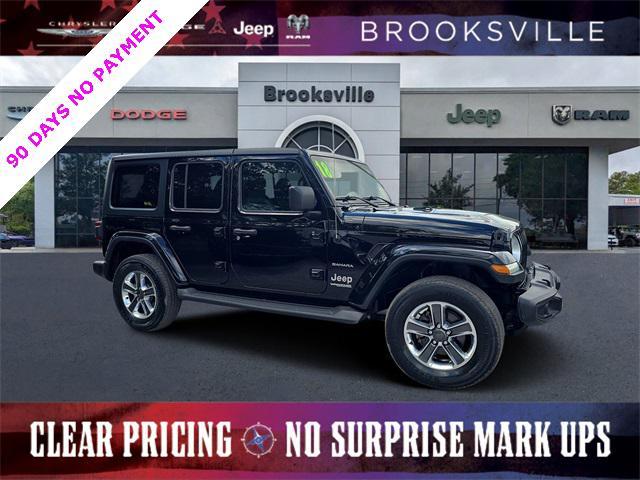 used 2018 Jeep Wrangler Unlimited car, priced at $22,111