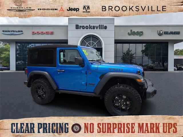 new 2025 Jeep Wrangler car, priced at $42,495