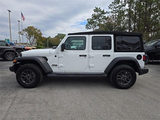 used 2024 Jeep Wrangler car, priced at $39,349