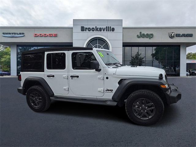 used 2024 Jeep Wrangler car, priced at $39,349