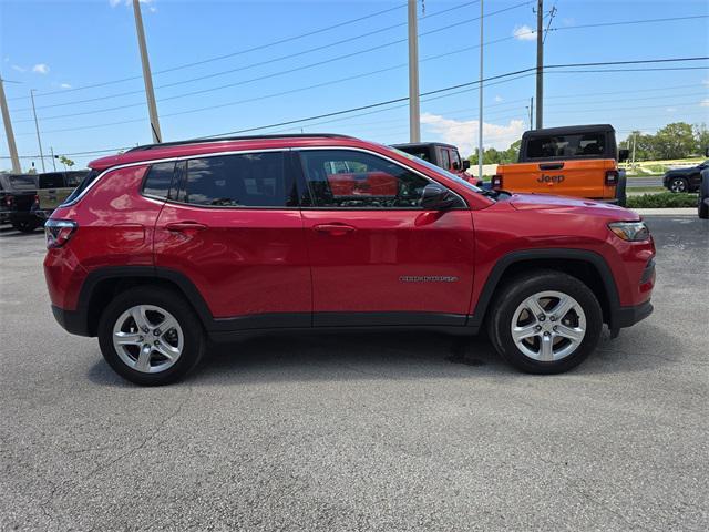 used 2023 Jeep Compass car, priced at $23,587
