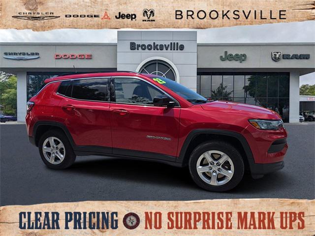 used 2023 Jeep Compass car, priced at $23,587