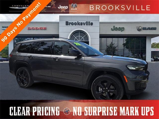 used 2022 Jeep Grand Cherokee L car, priced at $30,487