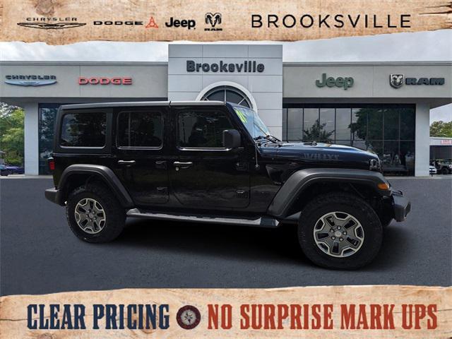 used 2021 Jeep Wrangler car, priced at $32,813