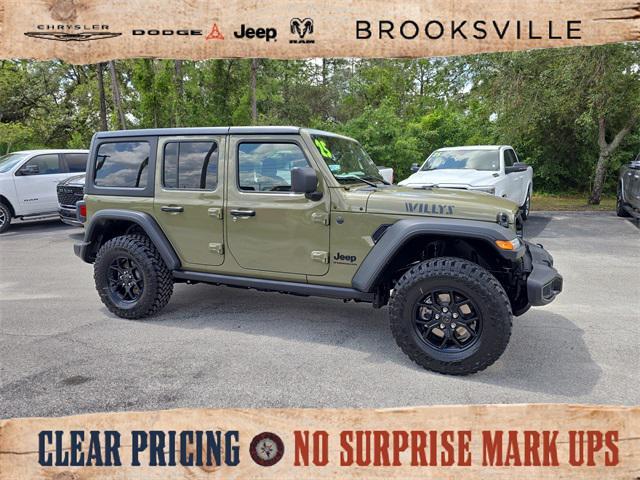 new 2025 Jeep Wrangler car, priced at $49,377
