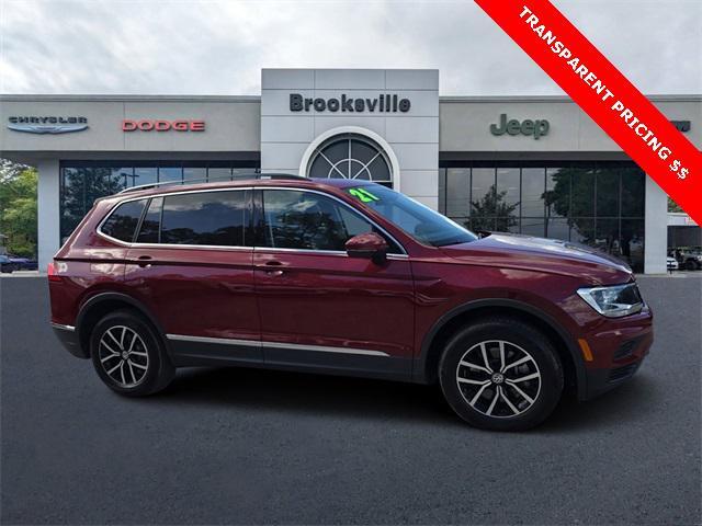 used 2021 Volkswagen Tiguan car, priced at $22,808