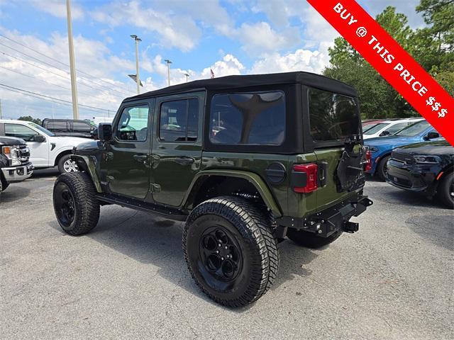 used 2022 Jeep Wrangler Unlimited car, priced at $41,442