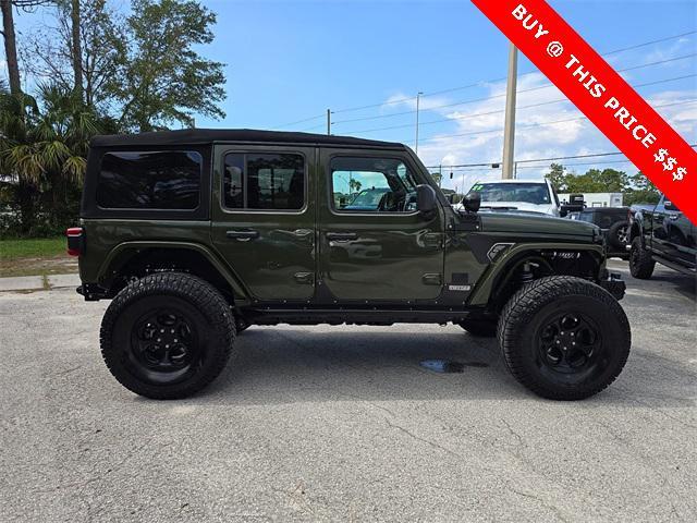 used 2022 Jeep Wrangler Unlimited car, priced at $41,442