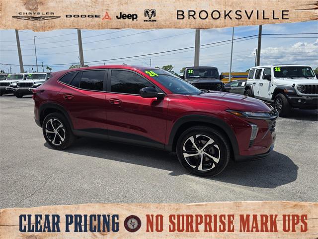 used 2024 Chevrolet Trax car, priced at $21,995