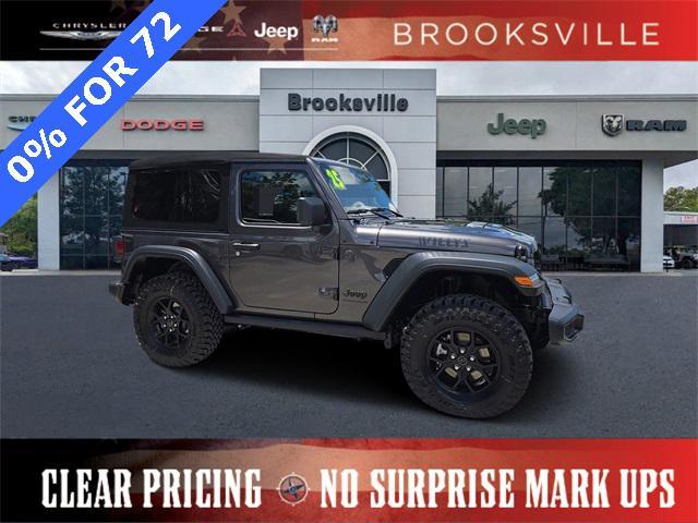 new 2025 Jeep Wrangler car, priced at $38,388