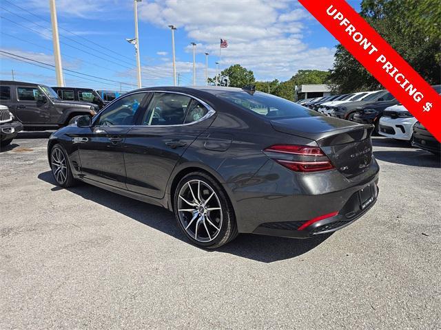 used 2023 Genesis G70 car, priced at $31,445